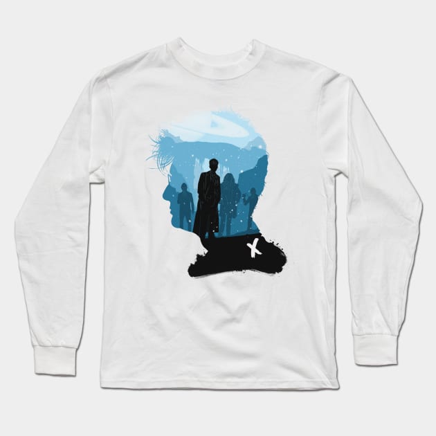 The Tenth Doctor (Planet of the Ood) Long Sleeve T-Shirt by MrSaxon101